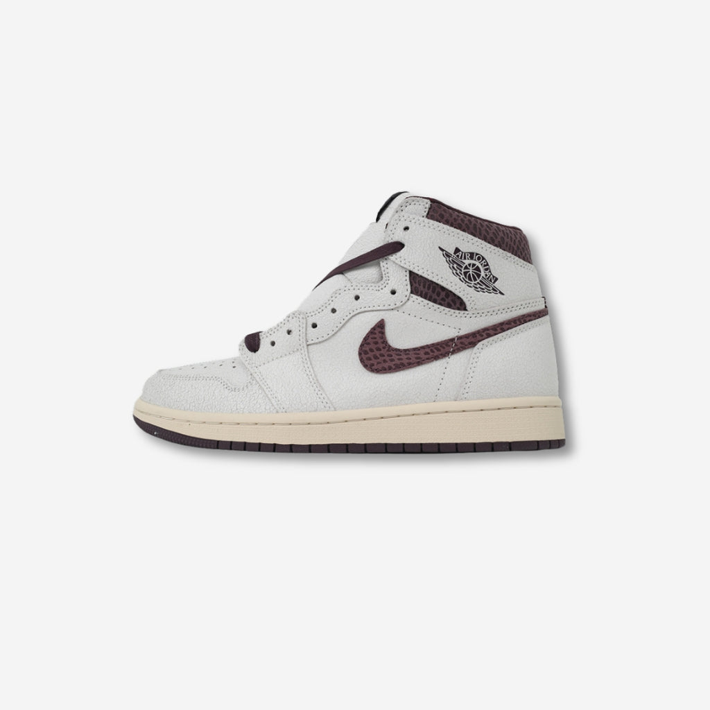 Air Jordan 1 High OG Grey Brown Snake Pattern