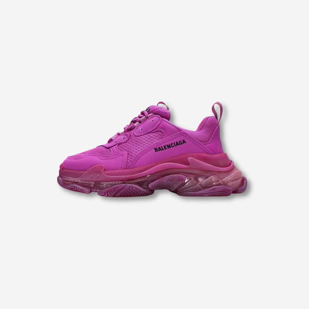 Balenciaga Triple S Plum Red
