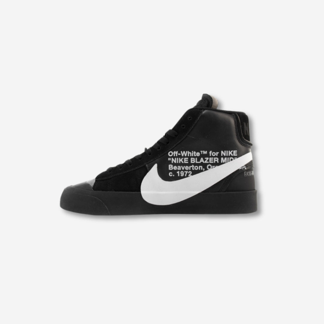 OFF WHITE X Nike Blazer Mid Black