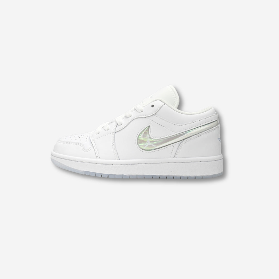 Air Jordan 1 Low GS Glitter Swoosh