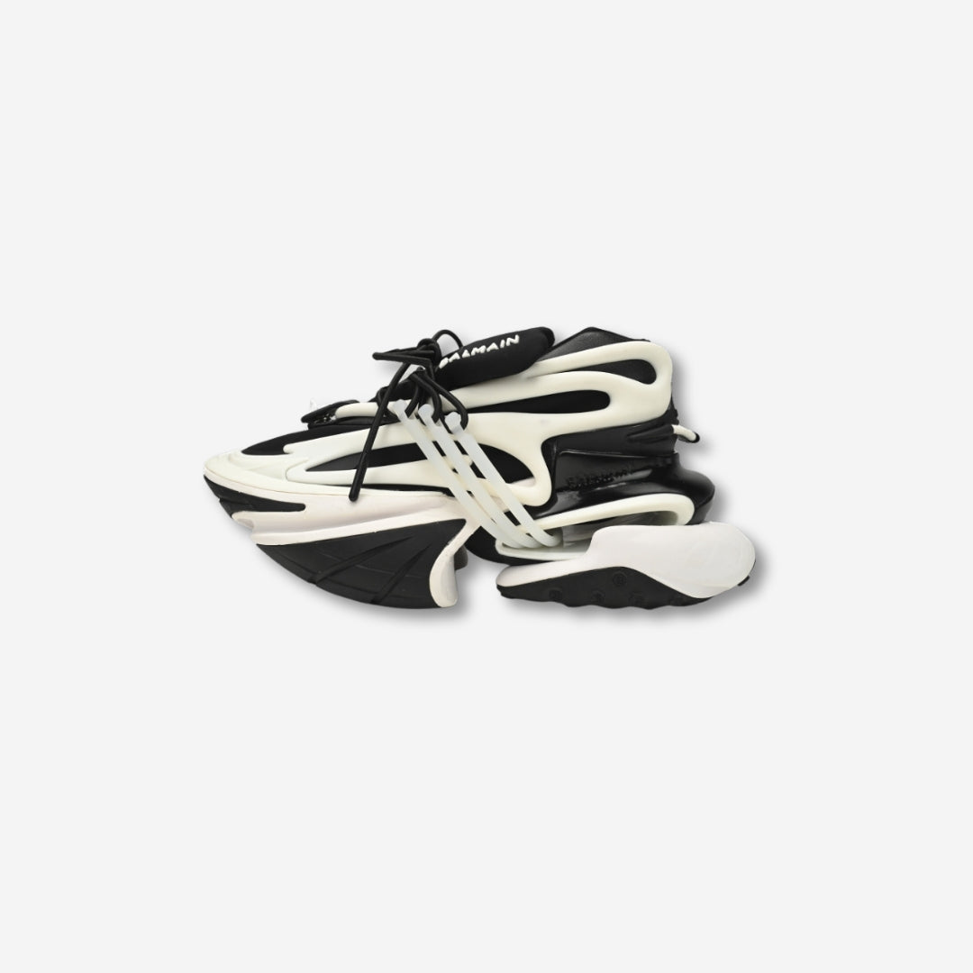 BALMAIN Multikolor Buty sportowe Black And White