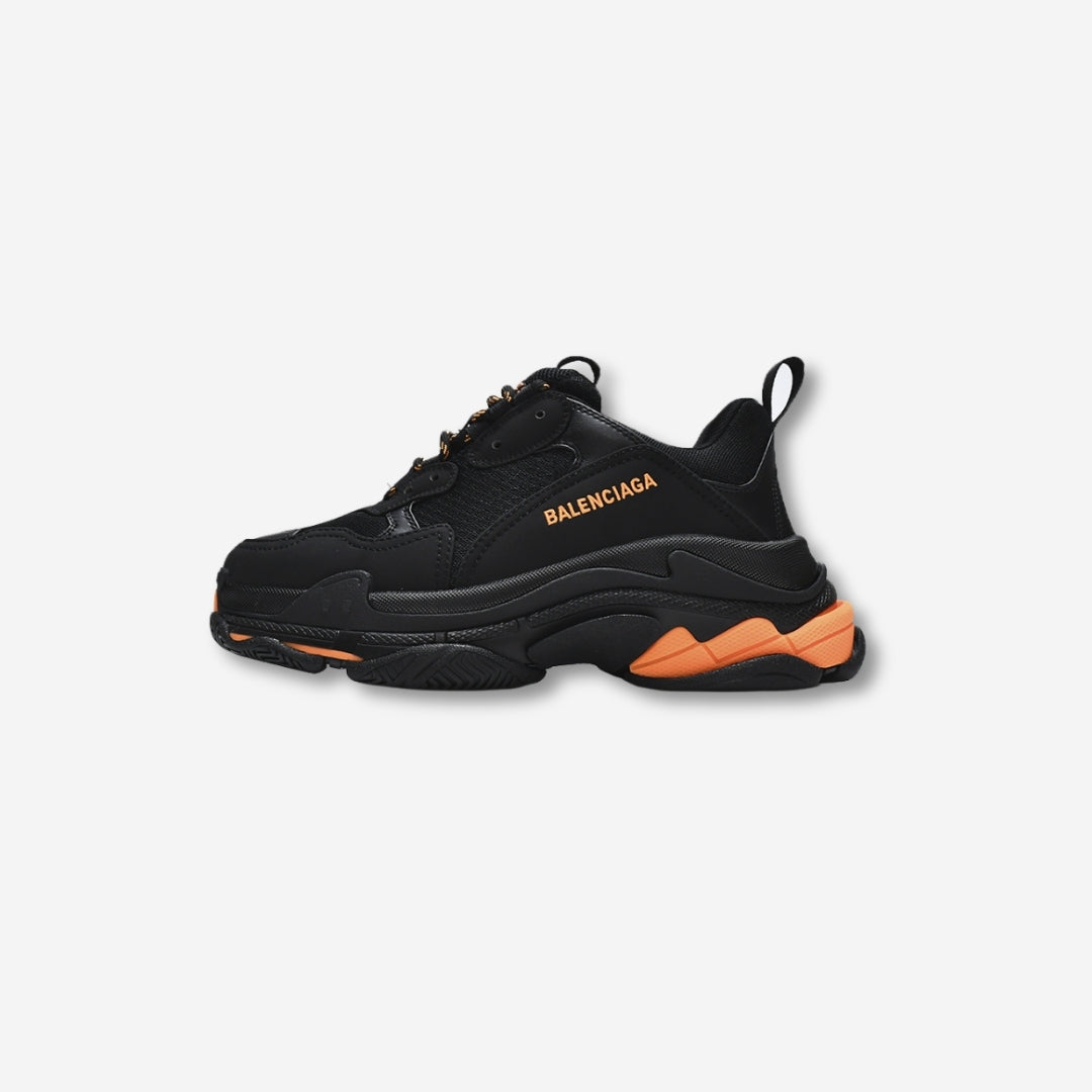 Balenciaga Triple S Black Orange