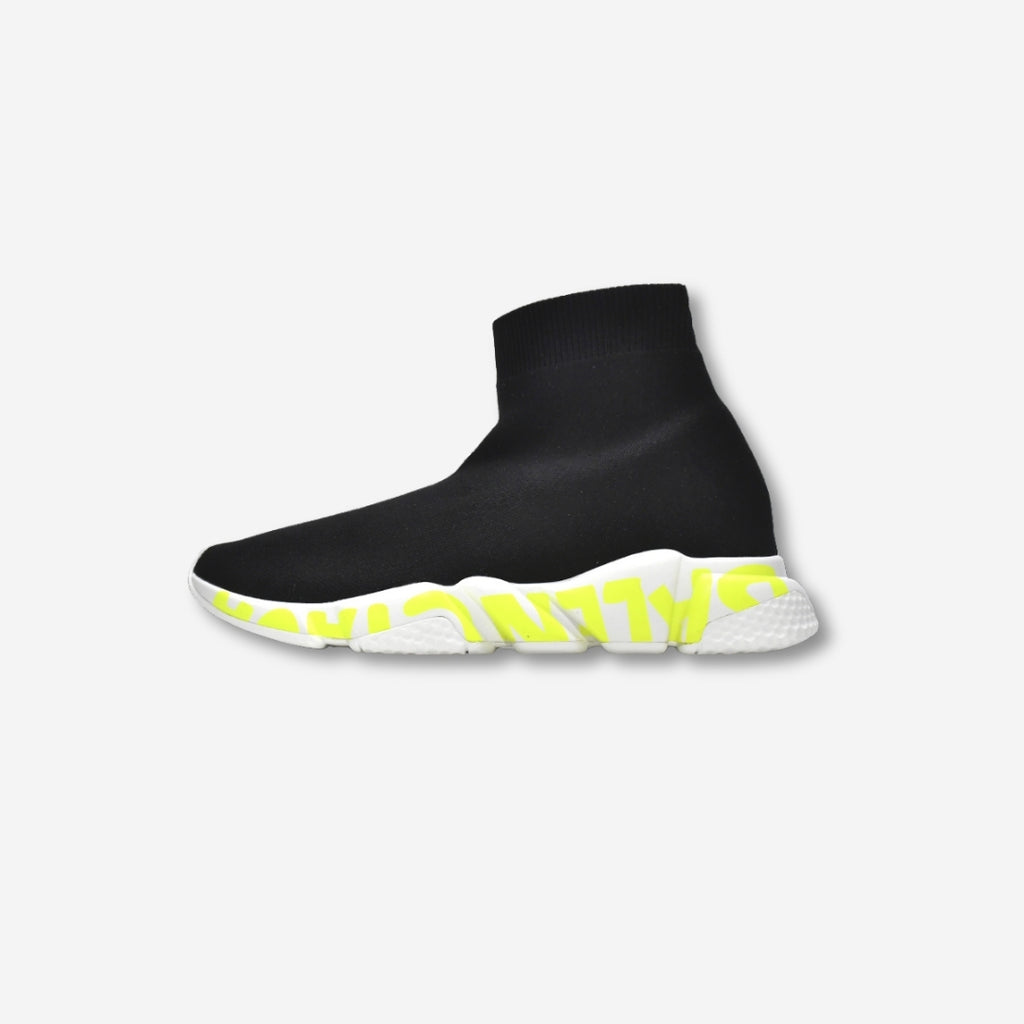 Balenciaga Speed Black-Yellow