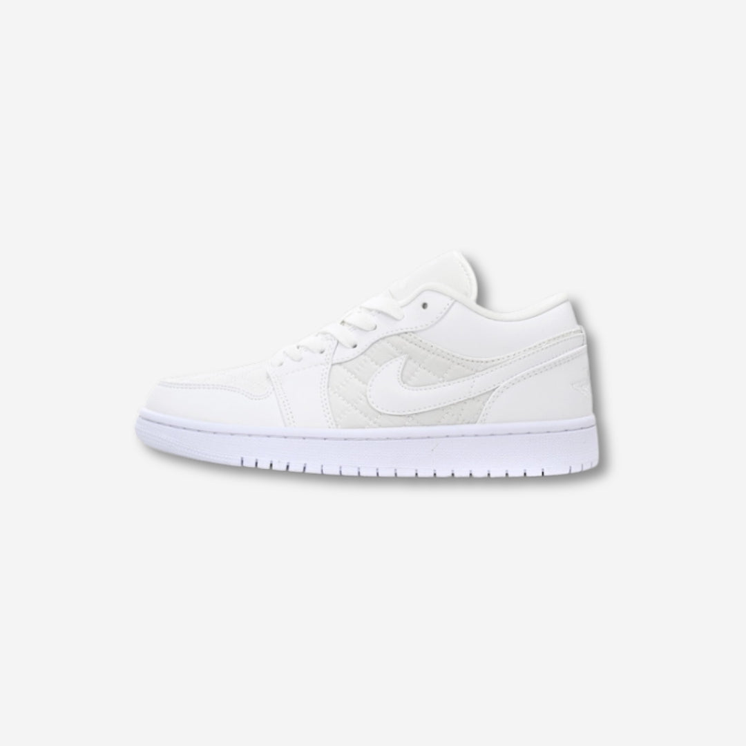 Air Jordan 1 Low Quilted “Triple White”