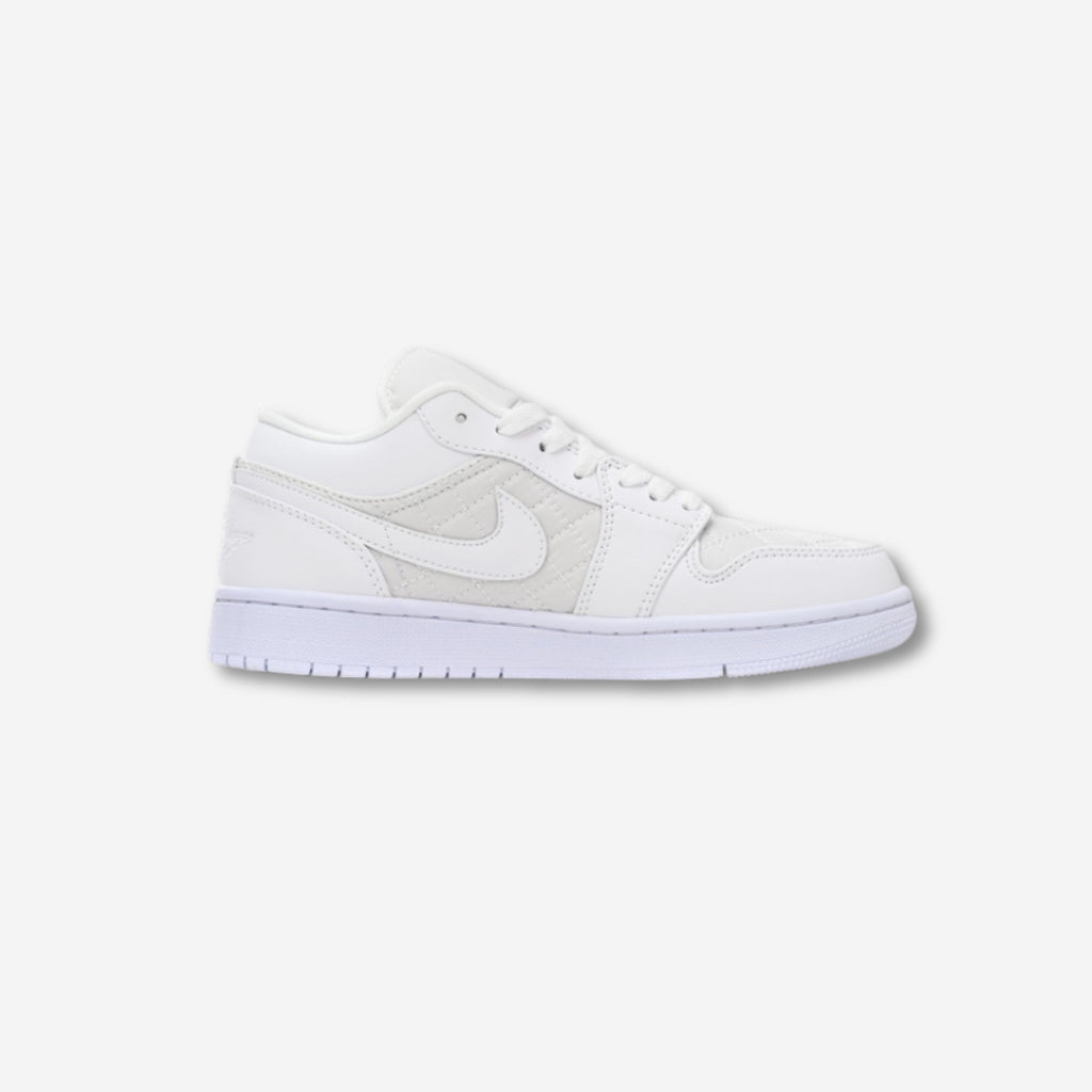 Air Jordan 1 Low Quilted “Triple White”