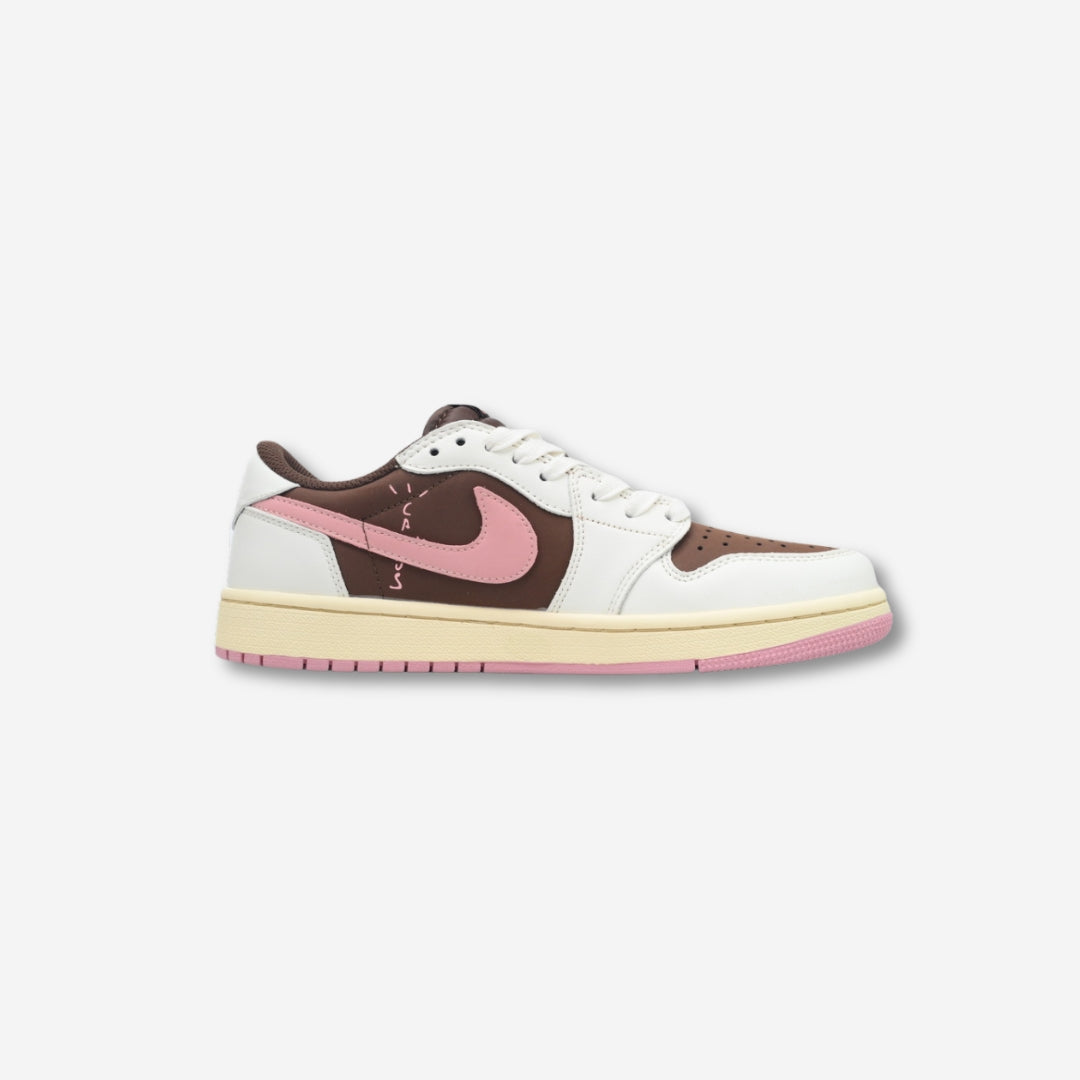 Travis Scott x Air Jordan 1 Low OG SP Dark Pony Pink