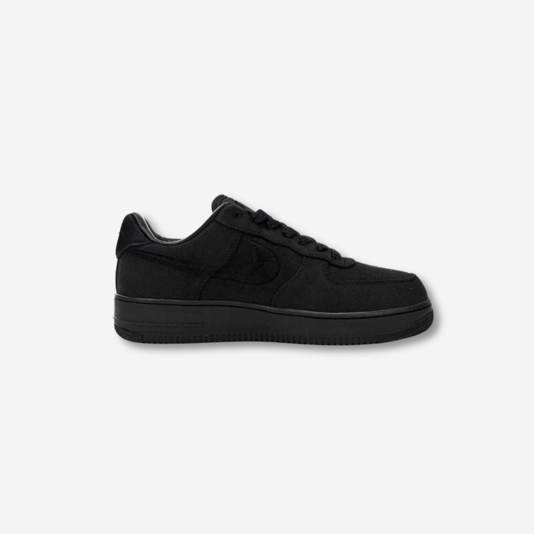 Stussy x Nike Air Force 1 Low “Black”