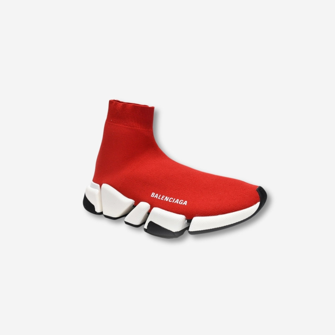 Balenciaga Speed 2.0 Sneaker Red