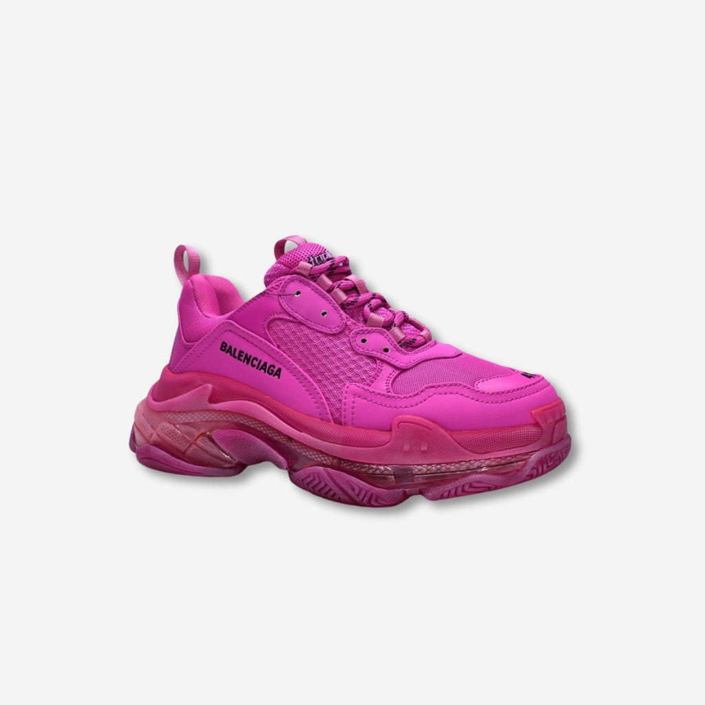 Balenciaga Triple S Plum Red