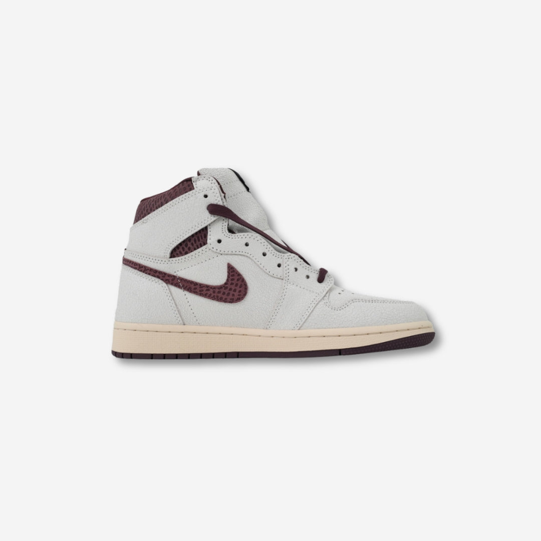 Air Jordan 1 High OG Grey Brown Snake Pattern