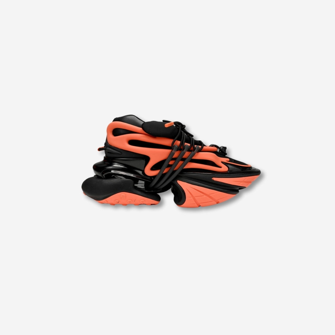 BALMAIN Multikolor Buty sportowe Black orange