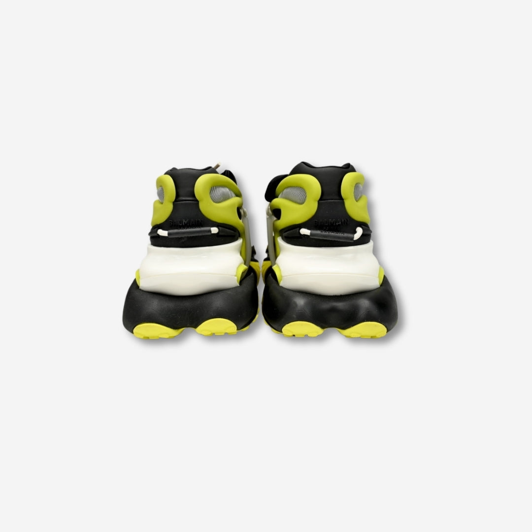 BALMAIN Multikolor Buty sportowe Black And Yellow