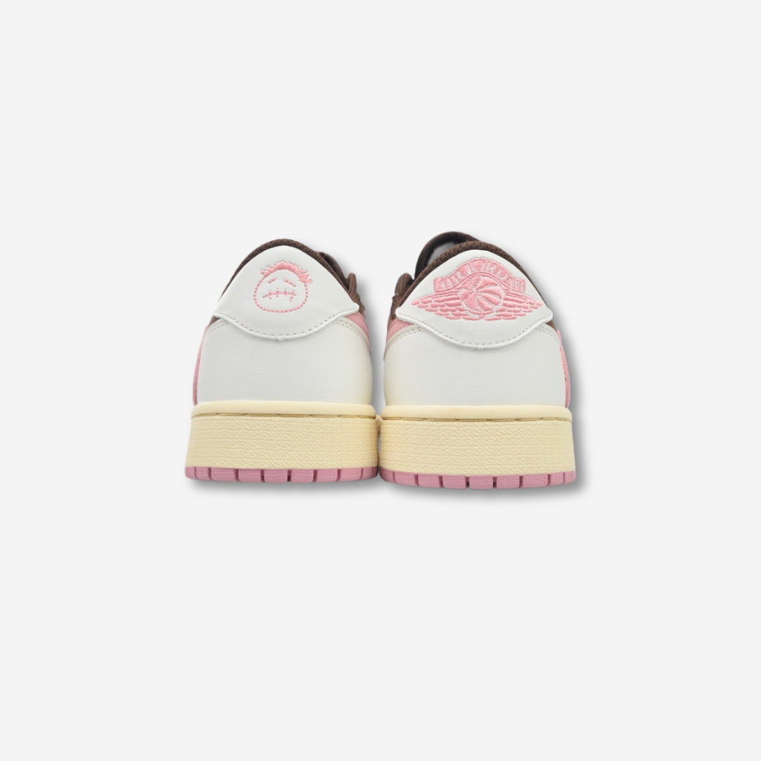 Travis Scott x Air Jordan 1 Low OG SP Dark Pony Pink
