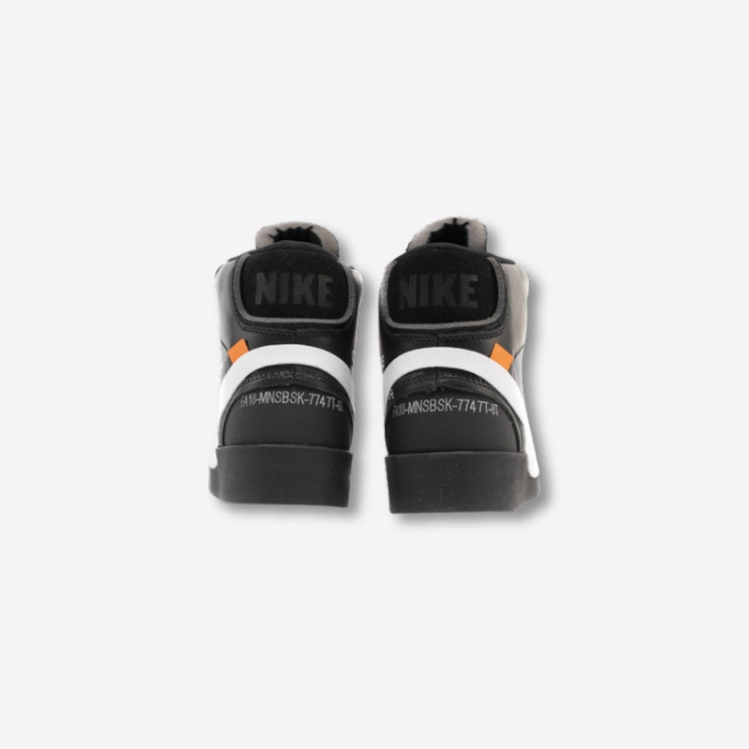 OFF WHITE X Nike Blazer Mid Black