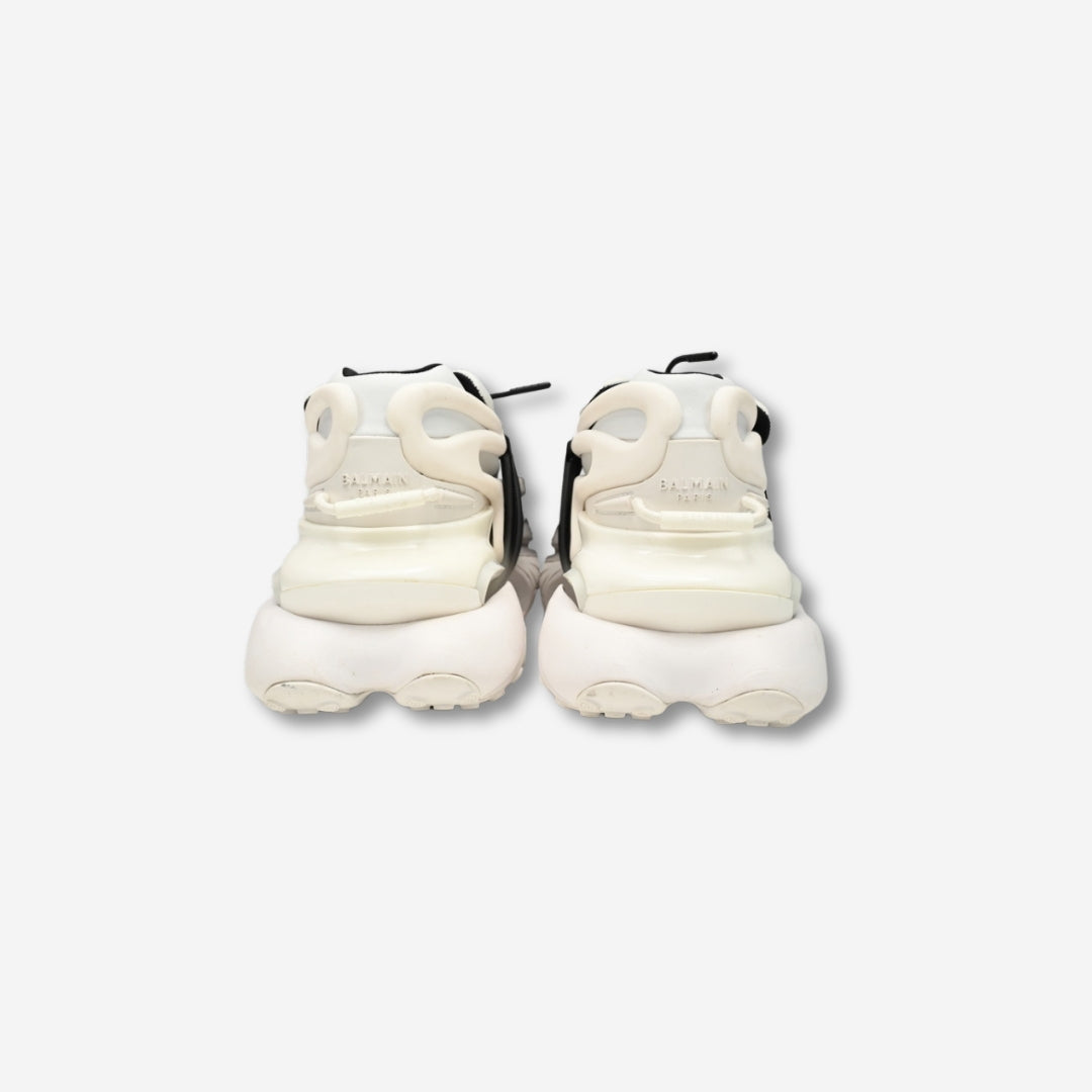 BALMAIN Multikolor Buty sportowe White and Black