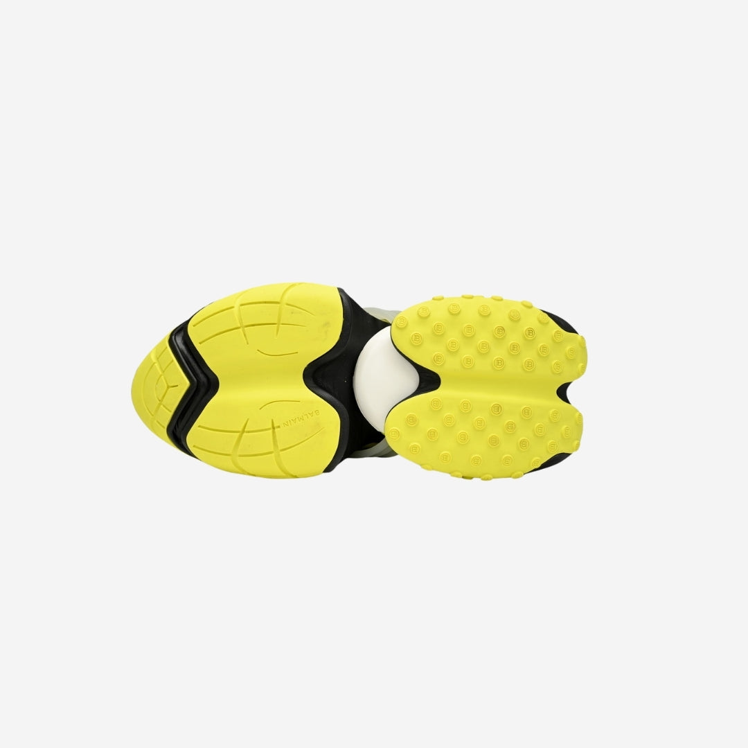 BALMAIN Multikolor Buty sportowe Black And Yellow