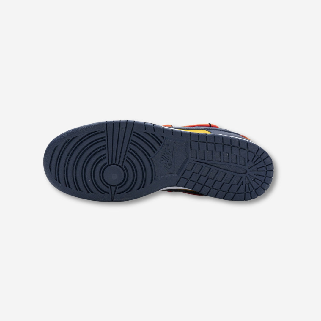 OFF WHITE X Nike Dunk SB Low White Michigan